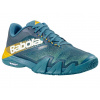 Pánske paddle topánky Babolat Jet Premura 2 - deep lake/apricot - Zelený (42,5)