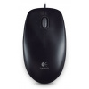 Logitech B100/Kancelárska/Optická/800 DPI/Drôtová USB/Čierna (910-003357)