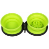 Kiwi Walker Cestovná dvojmiska SLOWFEEDER zelená 700ml Kiwi