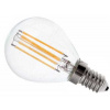 LED žiarovka vláknová E14 E27 P45 Filament 4W