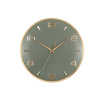 Karlsson 6017GR dizajnové nástenné hodiny sivá, pr. 40 cm