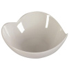 Miska servírovacia porcelánová 15cm biela list SALSA 15cm