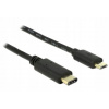 Kábel Delock USB - USB typ C 2 m čierny