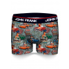 Pánske boxerky John Frank JFBD338 M Sivá