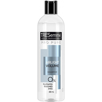 TRESemmé Pro Pure Airlight Volume šampón na vlasy bez objemu 380 ml