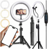 KOZMETICKÁ LAMPA VEĽKÁ LED SO STATÍVOM 220CM SELFIE ring 80W