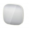 Duravit Zencha - Zrkadlo s LED osvetlením, 500x500x50 mm, matná biela ZE7065000000000