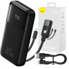 BASEUS POWER BANKA RÝCHLE NABÍJANIE 20000MAH 22.5W KÁBEL USB-C LIGHTNING