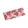 Vianočný polyjutová role 28cm x 3m AJ1544 1-biela / červená