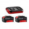 Einhell PXC startovací sada 2x 4,0Ah & Twincharger Kit 2