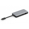 Digitus USB-C cestovní dokovací stanice, 7 portů: 1× HDMI, 2× USB 3.2 Gen 1, 1× RJ45, 1× SD, 1× MicroSD, 1× PD DA-70916