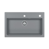Alveus ATROX 40 kuchynský granitový drez so sifónom 79x50 - G-81 - Beton 1140446