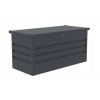 Záhradný box kovový 400 l čierny