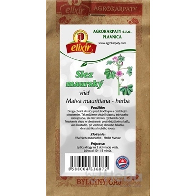 AGROKARPATY SLEZ MAURSKÝ kvet bylinný čaj 1x20 g