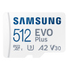 Samsung Micro SDXC paměťová karta 512GB EVO Plus + SD adaptér