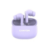 Canyon TWS-9, OnGo 9, True Wireless Stereo BT 5.4 slúchadlá do uší, 6 + 24h výdrž, nabíjacia stanica v kazete, fialové CNS-TWS9P