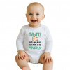 Body s potlačou New Baby Tati, ... děti se ti povedly Biela 86 (12-18m)