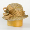 Karpet Dámsky klobúk zdobený sinamay - béžová 57