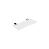 Nimco BORMO polička 20x11cm chróm/extra číre matné sklo, BR 11091B-20-26 BR 11091B-20-26
