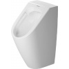 Duravit ME by Starck - Pisoár, zadný prívod vody, Rimless, s HygieneGlaze, biela 2809302000