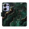 Flip pouzdro iSaprio - Xiaomi Redmi Note 13 Pro 4G / Poco M6 Pro 4G - Emerald 02 - kapsičky na karty (Knížkový flip kryt, obal, pouzdro iSaprio na mobil Xiaomi Redmi Note 13 Pro 4G / Poco M6 Pro 4G -
