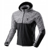 TEXTILNÁ BUNDA REBELHORN SLASH NORIAKI BLACK/WHITE SOFTSHELL XXL