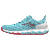 Mizuno Wave Enforce Tour CC - tanager turquoise/fiery coral 2/white - Tyrkysový