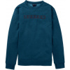 pánska mikina BURTON OAK CREW Deep Emerald Heather L