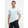 Tommy Hilfiger basic tričko pánske bavlnené SUMMER MW0MW43066 modrá S