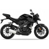 NÁLEPKY NA MOTOCYKEL JUULA PRE YAMAHA MT 125 2018 MATNÁ ŠEDÁ 6 MDNM6