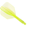 Letky s násadkou Condor AXE NEON No6, žlté Dĺžka násadky: 33 mm