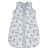 ESITO Letný spací vak Teddy bears Šedá, Veľ. 86-92