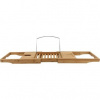 HIT HIT Polička bambusová na vanu flexibilní 70-105 x 22cm HT-24501194