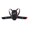 Chrbticový chránič NUCLEON KR-Y certifikácia CE2, ALPINESTARS, detský (čierny/červený)