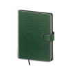Helma Diár Flip denný B6 12x16,5cm - zeleno/šedý 2026