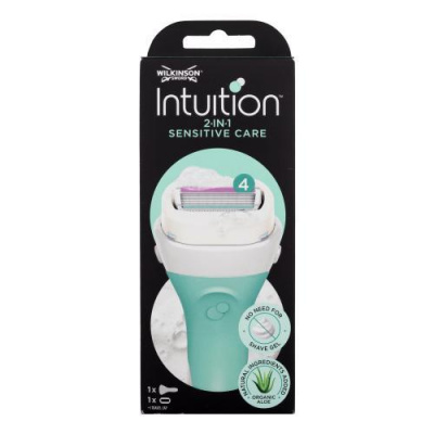 Wilkinson Sword Intuition Sensitive Care holiaci strojček s integrovaným mydlovým kondicionérom pre ženy