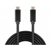 PREMCORD PremiumCord USB-C kabel ( USB 3.1 gen 2, 3A, 10Gbit/s ) černý, 2m PR1-ku31cg2bk