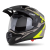 prilba Tour 20 X-tra CASSIDA sand matt/yellow fluo/green/black plexi s prípravou na Pinlock 2025 Veľkosť: S (55 až 56 cm), Veľkost: S (55 až 56 cm)