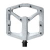Pedále Crankbrothers Stamp 2 raw silver Large