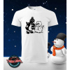 Dámske / pánske vianočné tričko tučniak