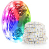 LED pásik 12V 72W 300LED 5050 RGB IP65 10mm 5m