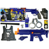 LEAN TOYS Sada policajných pušiek Strelecké zvuky String