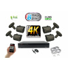 Monitorrs Security 4K IP Kamerový systém 4 kam. GT