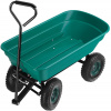 tectake 403576 ručný vozík cubby 52l - zelená