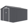 IWHome Záhradný domček ARES E 8,84 m2 antracit