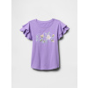 GAP Detské tričko s logom Fialová XXL Fialová Fialová