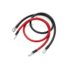 GETI Prepojovacie káble pre batérie 60cm 4 AWG (červený + čierny)