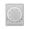 Termostat univerzální otočný - ovládací část, 3292E-A10101 08, ABB, Time®, Time® Arbo, titanová (ABB, Time®, Time® Arbo, titanová)