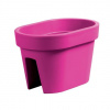 PROSPERPLAST kvetináč na zábradlie 39,6cm LOFLY RAILING DLOFR400-235C fuschia plastový