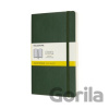 Moleskine Zápisník mäkké dosky A5 štvorčekový tmavo zelený